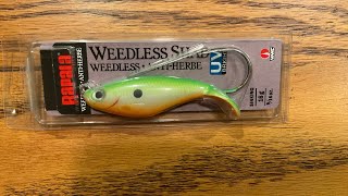 Rapala Weedless Shad  Cast or Pass shorts fishing [upl. by Hareehahs]