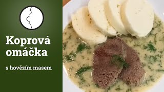 Koprová omáčka s hovězím masem  recept [upl. by Meredithe873]