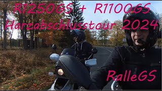 Harzabschlusstour 2024 mit R1250GS  R1100 GS [upl. by Gennifer303]