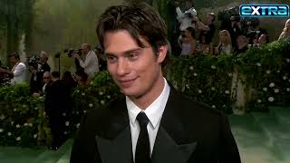 Nicholas Galitzine Was Feeling SUAVE for Met Gala Debut Exclusive [upl. by Enamart182]