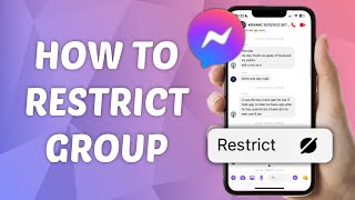 How to Restrict Group On Messenger [upl. by Klatt]