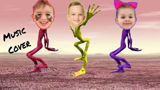 Dame Tu Cosita VladampNikiampDianaampRoma Music🎼Cover Like Nastaya Show😎 [upl. by Ardnaid402]