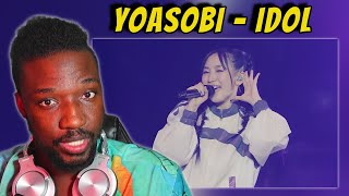 First Time Hearing Yoasobi  Idol Live Performance [upl. by Klinges]