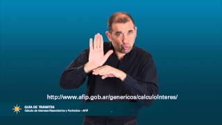 Cálculo de intereses resarcitorios y punitorios AFIP  LSA [upl. by Riana]