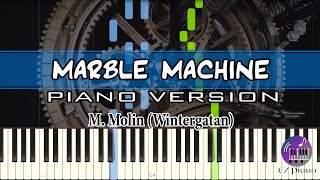 Marble Machine Piano Version  M MolinWintergatan [upl. by Helban]