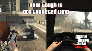 How tough CEO Turreted Limo GTA Online [upl. by Shanks]