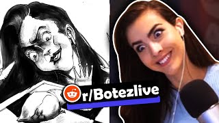 FAN ART amp REDDIT Recap 2 w Botez Sisters [upl. by Arais246]