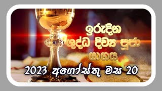 Live  Sunday Mass  Sinhala  20230820 [upl. by Nicola]