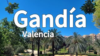 Walking through Gandía Spain🇪🇸 Tour in Full HD [upl. by Auohc]