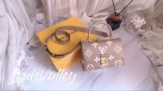 LV  Madeleine MM Monogram Empreinte Leather  Immersive Unboxing Video [upl. by Scibert]