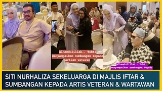 Siti Nurhaliza di Majlis Iftar amp Sumbangan Kepada Artis Veteran amp Wartawan di Royale Chulan KL [upl. by Eeclehc]