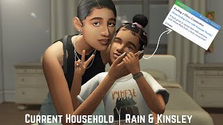 The Sims 4 Current Household  Making the best of it for her  The sims 4 [upl. by Tiffa356]