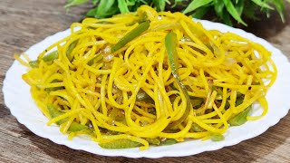 Singapore Noodles  Veg Singapore Noodles Recipe [upl. by Ecirtaemed355]