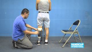 Video 5 Delivery Transtibial Interim Prosthesis [upl. by Ecienaj]