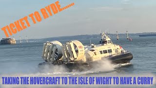 Is This The Worlds LAST Remaining Passenger HOVERCRAFT Service  Portsmouth to Ryde Isle of Wight [upl. by Ahsal]