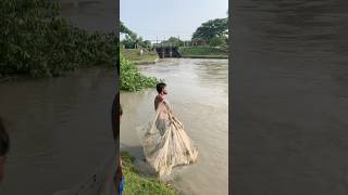 Fishing in the river during the tide 😱 shorts fishing riverfishing [upl. by Amuh]