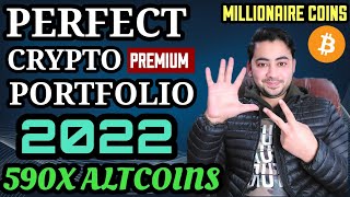 100X Crypto Portfolio For 2022  BEST cryptocurrency 2022  Become a MILLIONAIRE  Crypto Notes [upl. by Anitsyrc358]