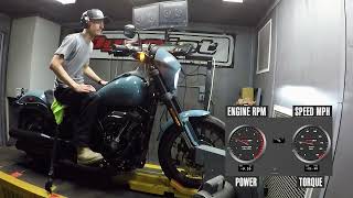 2024 Harley Davidson Low Rider S Dyno Test [upl. by Eikcim475]