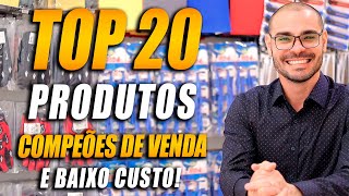 ​​🔵 20 PRODUTOS BARATOS para COMPRAR e REVENDER com ALTA MARGEM de LUCRO 🤑​💰🤑​💰🤑​💰 [upl. by Keelby]