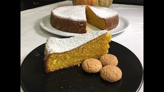 Torta di Zucca Rustica con Amaretti [upl. by Dranyam]