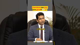 Confusing question to aspirants 😱UPSC Interviewshorts [upl. by Glanti]