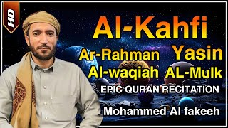 sourat Kahf Yaseen Rahman Al Mulk amp Al Waqiah  Sheikh Mohammad Al faqih HD محمد الفقية [upl. by Eeclehc]