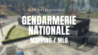 Gendarmerie Nationale  FiveM MLO [upl. by Cosmo853]