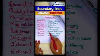 boundary lines between countries boundaryline exam gk sscrailway youtubeshortfeed [upl. by Dymoke]