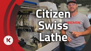 How To Set A Tool On A Swiss Lathe  Kremin Inc [upl. by Eelrebmik]