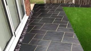 Kaddapa Black Limestone For Paving And Flooring  Kaddapa Stone Price [upl. by Hesler429]