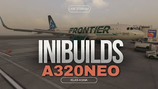 Lets Try IniBuilds A320neo \ FLYTAMPA KLAS v2 \ Las Vegas to Santa Ana [upl. by Inahc]