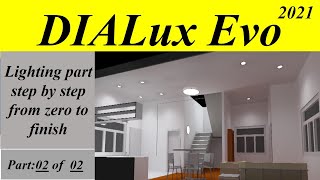 DIALux Evo Lighting tutorial 2021 [upl. by Ahsiet]