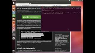 Installing PlayOnLinux On Ubuntu 1204 [upl. by Nnairak603]