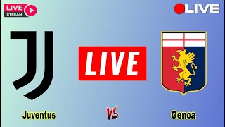 Genoa vs Juventus live match today score update  Juventus vs Genoa Italian Serie A Football live [upl. by Selbbep]