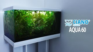 Ciano Aqua 60 LED  Un acquario Completo Entry Level [upl. by Harak]