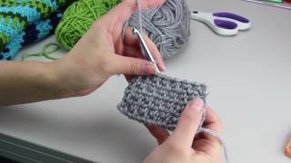 Moss Stitch Tutorial aka Granite Stitch [upl. by Roseanna]