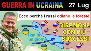 27 Lug Posizioni Russe in Cenere UCRAINI SFRUTTANO LA SITUAZIONE  Guerra in Ucraina [upl. by Godding]