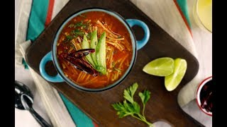 Sopa de Fideo con Chile Guajillo  Cómo hacer una sopa de FIDEOS picosita [upl. by Aneeh]