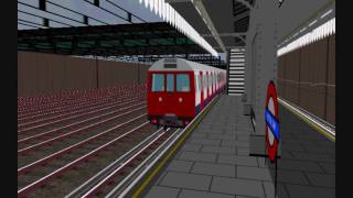 OpenBve Hammersmith amp City Line C77 Departing Royal Oak [upl. by Danya]