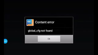 Error when starting iGo Primo Nexgen navigation globalcfg not found [upl. by Pinter]