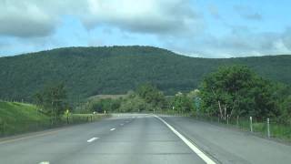 Driving West On Interstate 88 I88 1462014 [upl. by Shimberg]