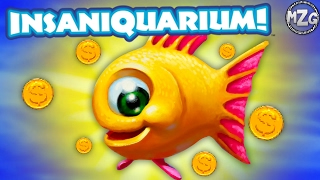 These Fish Poop MONEY  Insaniquarium Deluxe Gameplay  Episode 1 [upl. by Auhsej175]