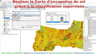 Classification supervisée carte doccupation du sol arcgis Leçon 20 Formation télédétection [upl. by Donovan]