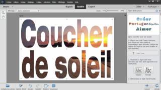 Tutoriel Photoshop Elements 15  Appliquer un texte photo  video2braincom [upl. by Isola460]