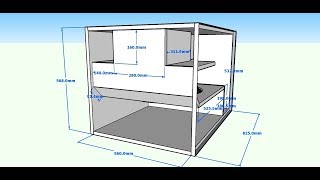 Plan 18quot Bandpass Subwoofer Hybrid [upl. by Aicilef]