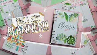 PLANNER GRATIS PARA IMPRIMIR E CUSTOMIZAR [upl. by Maybelle]