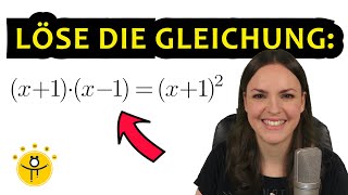 Löse die GLEICHUNG nach x auf – Binomische Formeln [upl. by Gelman]