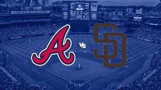 Padres vs Braves Final Play of Game 1 Wild Card Series [upl. by Azzil]