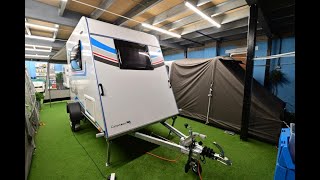 2024 Campmaster Duo new model review Andy Jenkinson small but neat tourer [upl. by Gav955]