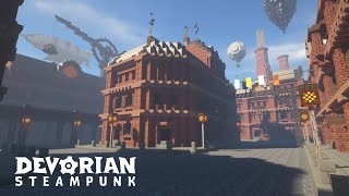 Steampunk graphics for Minecraft 2021  DEVORIAN STEAMPUNK [upl. by Dyanne]